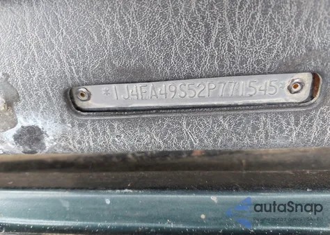 2002 Jeep Wrangler Sport из США, поврежденный, VIN 1J4FA49S52P771545